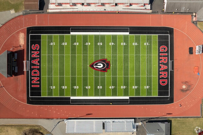 Root for the Indians at Girard Senior High School in Girard, Ohio.