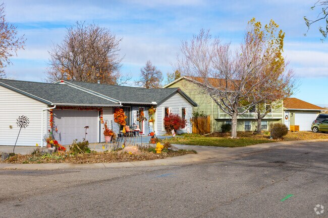 A mixture of ranch and bilevel homes line the streets of Friendly Hills.
