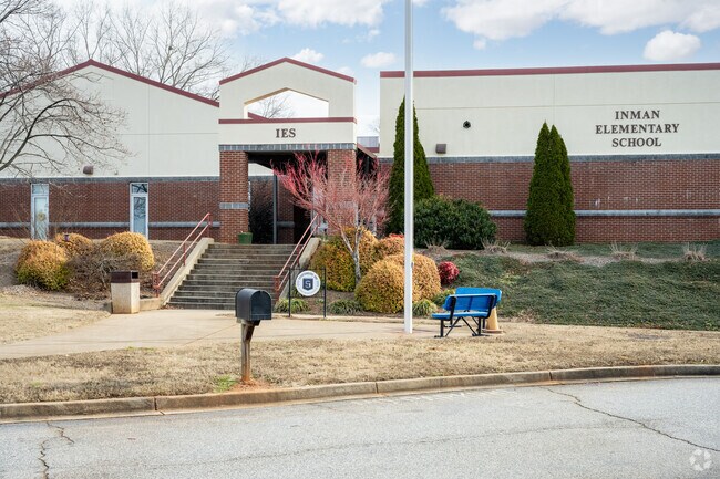Many students attend Inman Elementary School