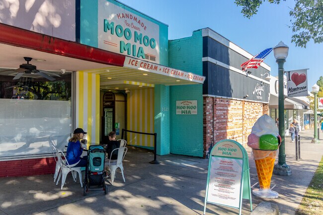 Grab some ice cream from Moo Moo Mia in Verdugo Woodlands.