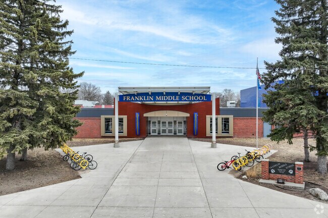 Franklin Middle School serves kids in grades 5 through 8.