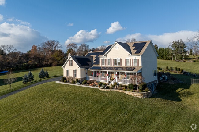 New traditional homes in Jarrettsville can sell for over $700,000.