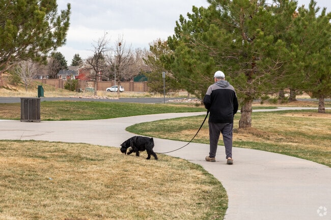 Pet owners of Sterling Hills can walk their pets at Great Plains Park.