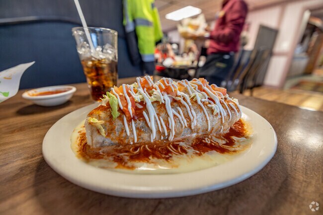 Taqueria La Loma is a local hot spot for mexican cuisine.