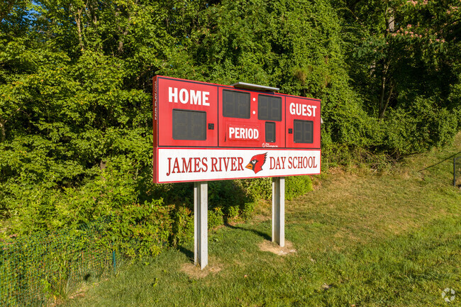 James River Day School promotes sports as well as academics.