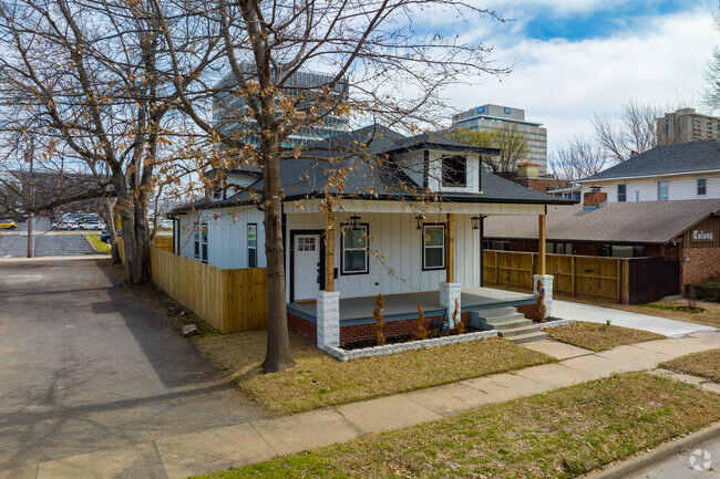 Here is a traditional home in Riverview of Tulsa, OK one of many in the area.