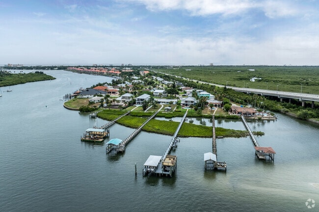 Bouchelle Island is situated between S Causeway and Indian River North in New Smyrna Beach.