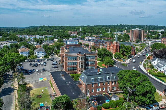 St Agnes School campus in Arlington.