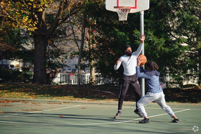 Clareybrook Park in Glenkirk Estates provides courts for residents to get some recreation.