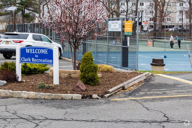 The Clark Recreation Center has both Tennis and Pickle Ball courts.