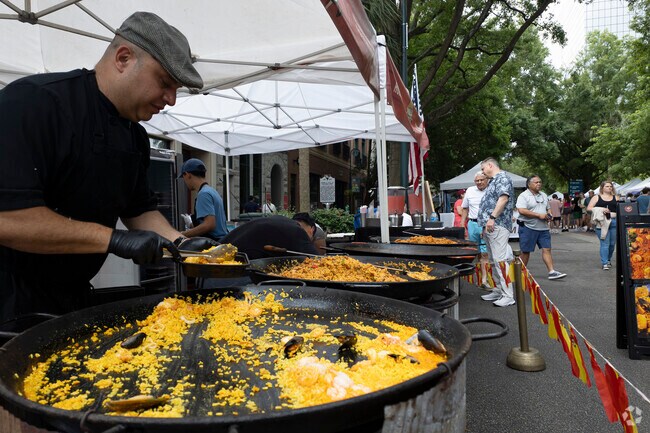 Each Saturday, Soda City Market has dozens of delicious food choices from around the world.