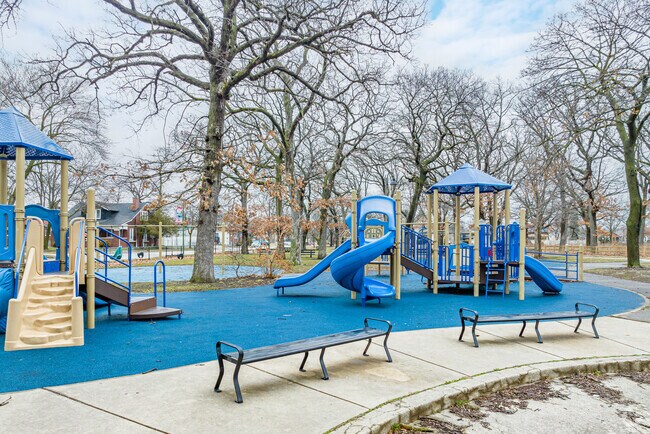 West Pullman Park playground for children in the neighborhood and beyond.
