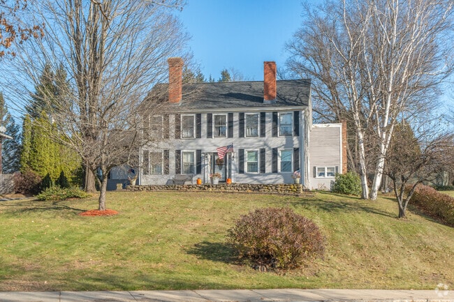 A magnificent hilltop colonial home in Baldwinville.