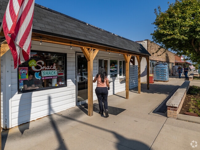 Snack Snack is a great place to grab a burger for lunch or dinner.