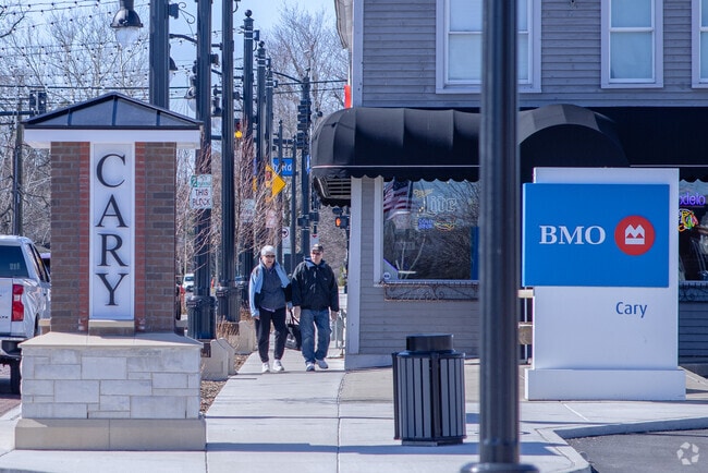 Downtown Cary offers plenty of restaurant and retail options, as well as public transit.