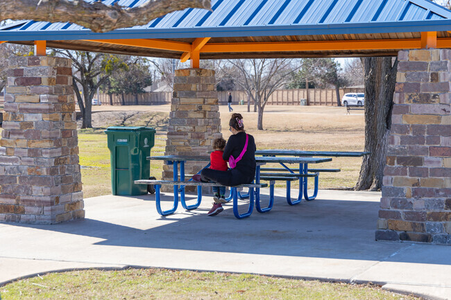 Take the kids to Merrel Medley Park near Lakeridge Run.