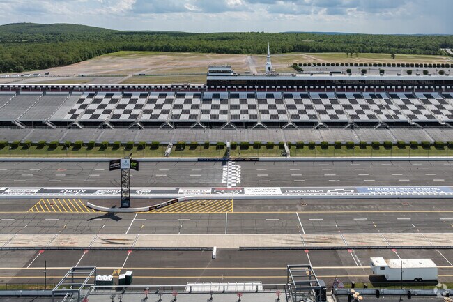 Just outside Kidder, Long Pond is home to the tri-oval NASCAR track at Pocono Raceway.