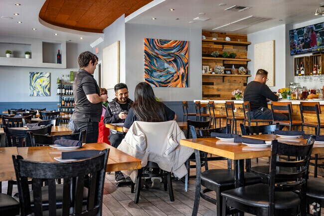 Derwood residents enjoy meeting up at Botanero Restaurant for good food and conversation.