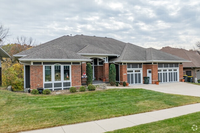 Modern designs meet classic charm in Shimek’s larger contemporary homes.