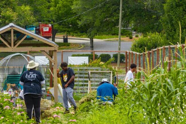 Ponderosa-Wingate locals enjoy community gardens to take a part of spread throughout the area.