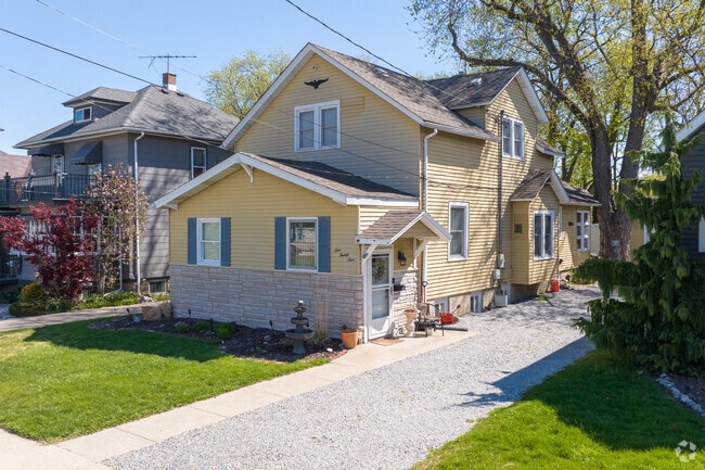 Downtown Crown Point features many historic homes.