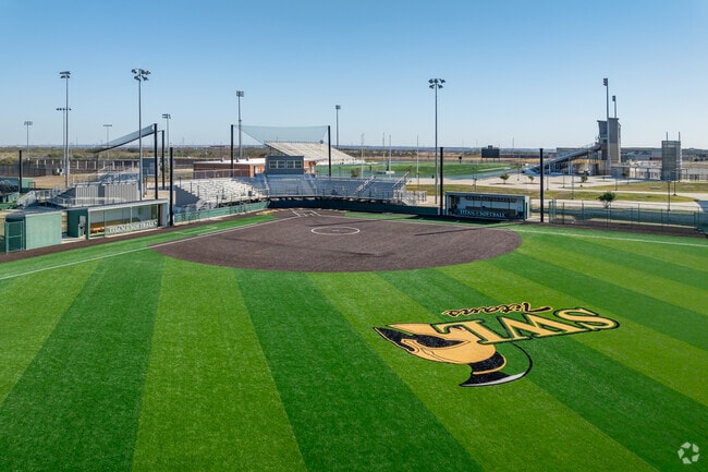 The Southwest Legacy High School has a baseball stadium that hosts many rival schools.