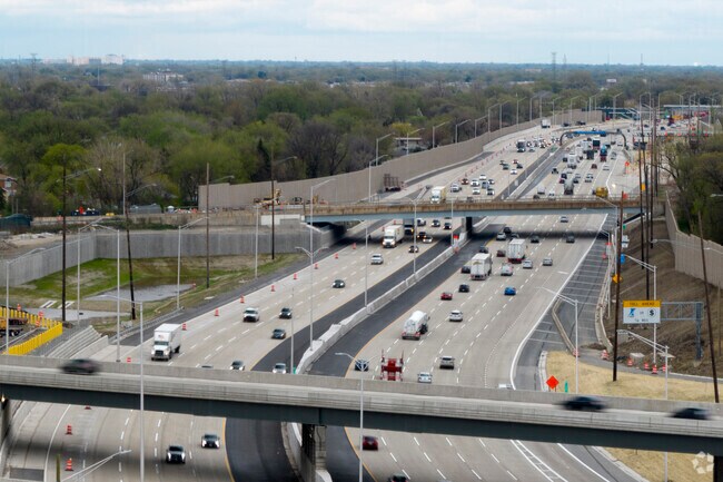 Interstate 55 Connects you downtown Chicago from Justice.