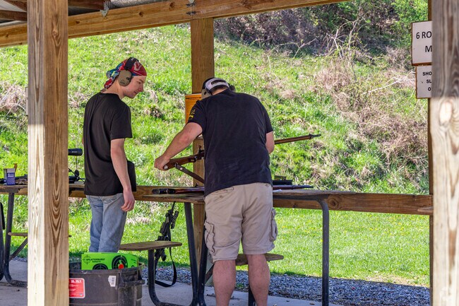 Residents of Marshall Township can take advantage of the public shooting range nearby.