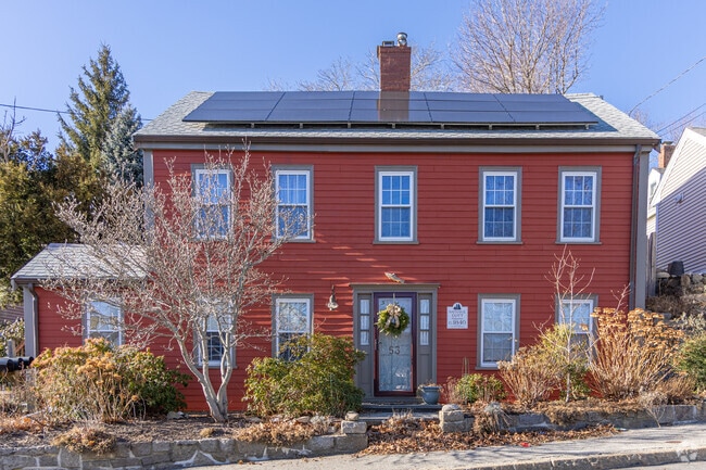 A historic Colonial Revival home in East Gloucester with some modern updates.