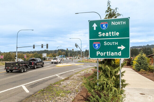 Silver Lake is only 5 miles away from Interstate 5.