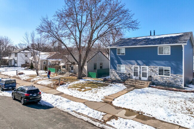 South St. Paul has a variety of different house styles throughout the neighborhood.