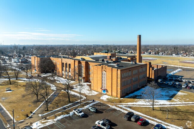 Pershing High School served 408 students in 2025, according to Niche.