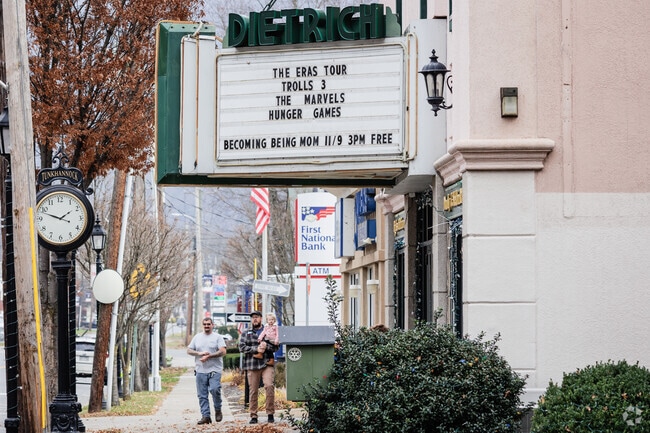 Tunkhannock, PA even has its own movie theater showing first run movies.