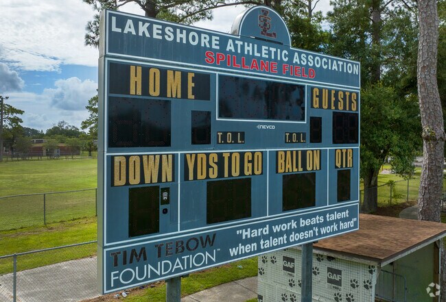 At Criswell Park, you have the home of the Lakeshore athletic league.