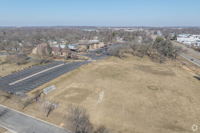 St Dennis School has a sport complex.