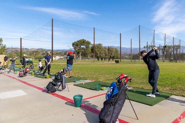 Practice your golf swing at Saticoy Golf Course in Wells.