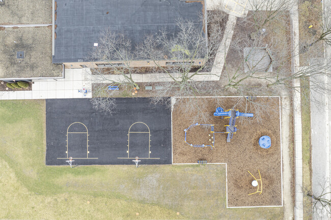 The view from above at Longfellow Elementary School is unique.
