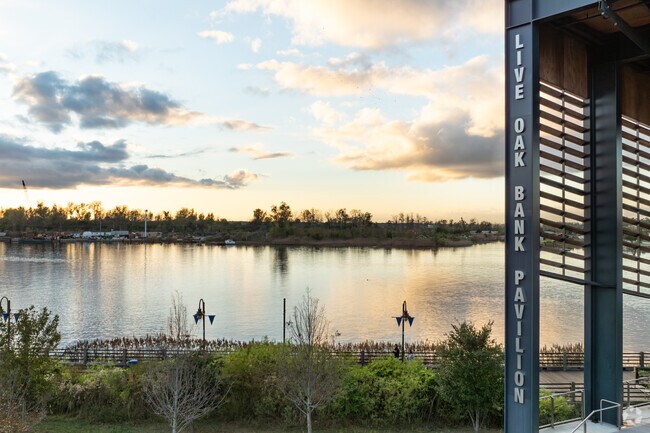 Wilmington features the Live Oak Bank Pavilion for outdoor concerts and festivals.