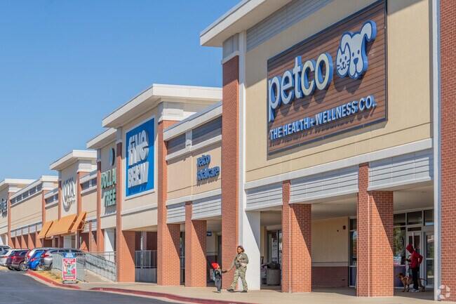 The Bryant Square Shopping Center near Fairway Estates is a favorite among locals.