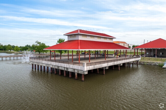 Lake Saracen is one of Pine Bluff's main attractions.