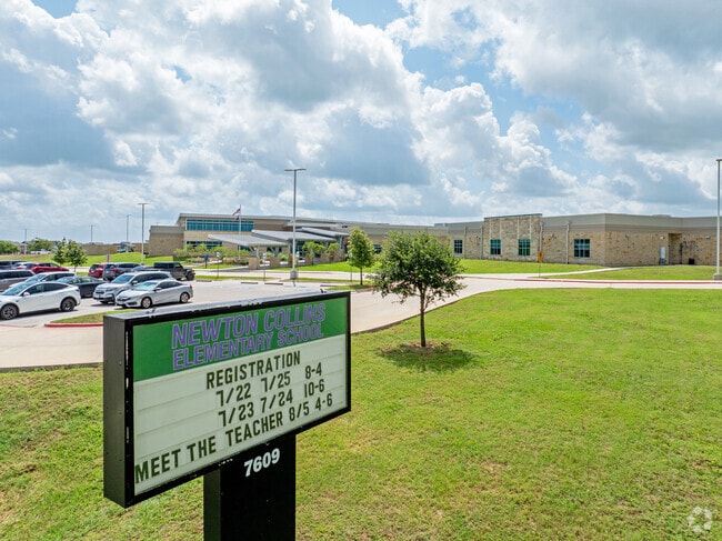 Newton Collins Elementary educates grade levels PreK-5.