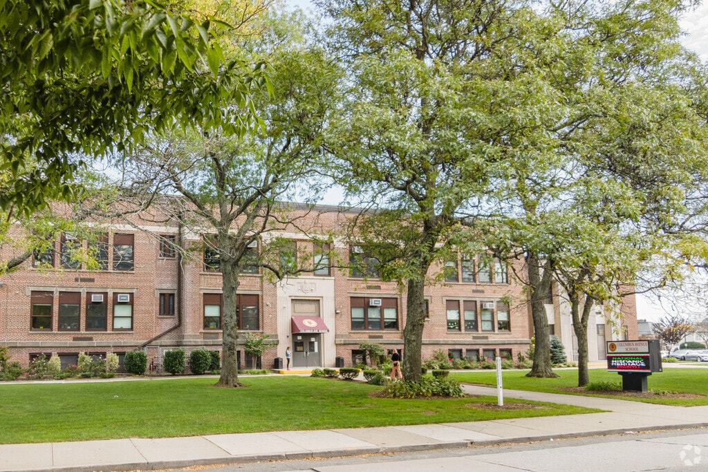 Columbus Avenue School has a minority student enrollment of 97%.