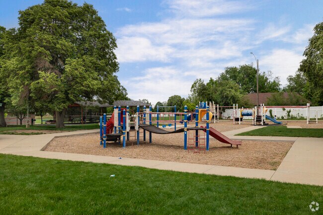 A colorful playground at Hatch Park in Southern Davis County.