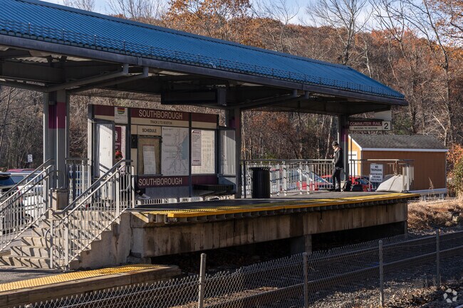 Southboro commuter rail station is the closest available for public transit in Hopkinton.