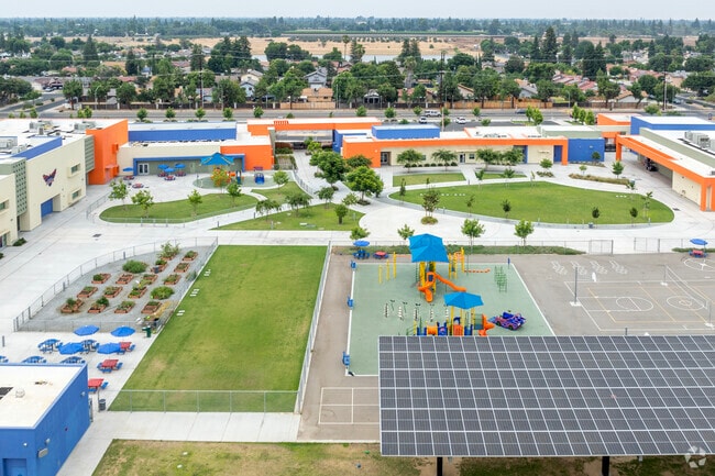 Juan Felipe Herrera Elementary School is a new campus in Fresno.