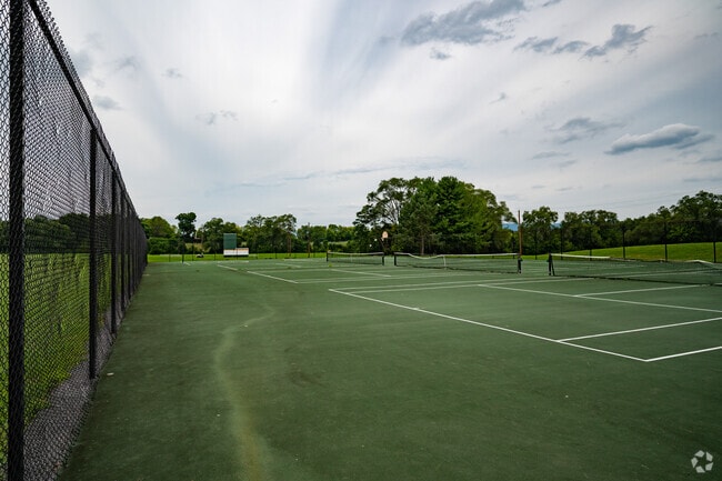 Wilson Middle School provides multiple tennis courts for the school's tennis team and club.