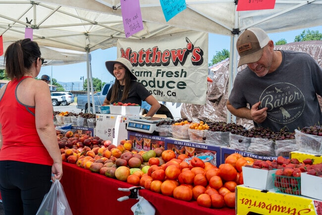 The Methodist Church Farmers Market in North Rock is every Tuesday and has organic produce.