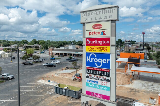 MacArthur Village in Charles Park has many shops available  for its residents.