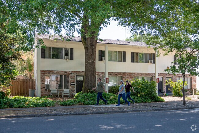 Residents of the Vose neighborhood enjoy the well-paved sidewalks.