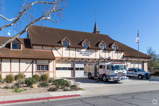 There is a Santa Barbara fire station close to Ballard.